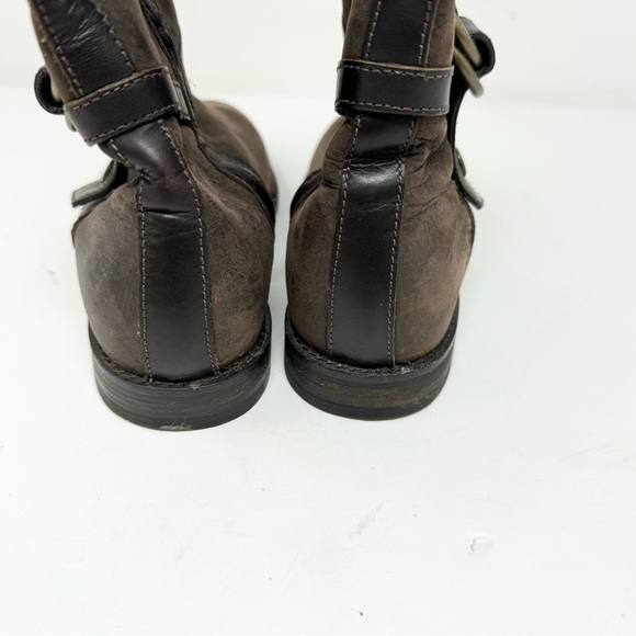 Cole Haan Air Liberty Vintage Leather Riding Boots Brown Size 6 - Picture 4 of 7